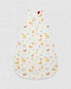 Wholesale 🧨 Purebaby Sleeveless Sleep Bag 1 TOG - Babies Menagerie ✔️