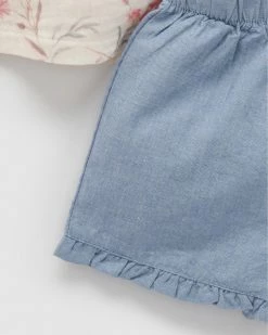 Best reviews of 🌟 Purebaby Island Floral Set - Babies-Kids Pussy Willow Print 👏 -Baby Online store http3A2F2Fstatic.theiconic.com .au2Fp2Fpurebaby 5289 3100741 3