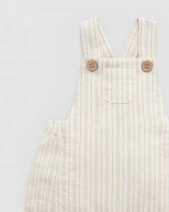 Best Sale 💯 Purebaby Linen Blend Overalls - Babies Sunshine Stripe 🛒 -Baby Online store http3A2F2Fstatic.theiconic.com .au2Fp2Fpurebaby 5313 4993731 6