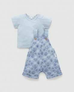 Best deal 🌟 Purebaby Overall Set - Babies In The Deep Print 🧨