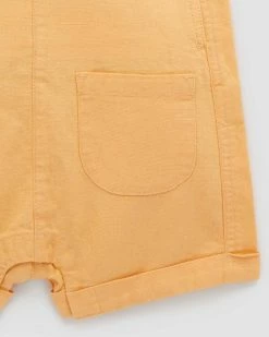 Coupon ⌛ Purebaby Linen Blend Overalls - Babies-Kids Pineapple 🔔 -Baby Online store http3A2F2Fstatic.theiconic.com .au2Fp2Fpurebaby 5349 3004731 4