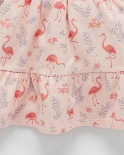 Coupon 🔥 Purebaby Easy 👗 Dress - Babies-Kids Flamingo Print 🤩 -Baby Online store http3A2F2Fstatic.theiconic.com .au2Fp2Fpurebaby 5349 7004731 3