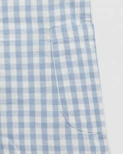 Best deal ⌛ Purebaby Gingham All-In-One - Babies DUSTY BLUE GINGHAM 👍 -Baby Online store http3A2F2Fstatic.theiconic.com .au2Fp2Fpurebaby 5353 1104731 6