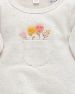 Outlet ✔️ Purebaby Posie LS Bodysuit - Babies Grey 🛒 -Baby Online store http3A2F2Fstatic.theiconic.com .au2Fp2Fpurebaby 5357 7468341 3