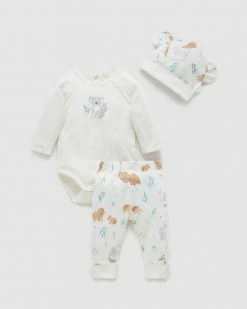 Cheap 🌟 Purebaby 3 Piece Gift Pack - Babies Koala Friends Pack 😍