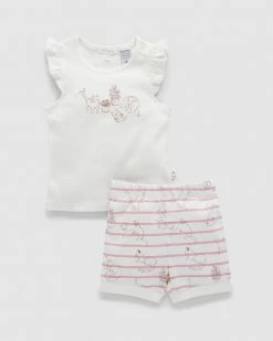 Cheapest 😀 Purebaby Ruffle PJ Set - Babies-Kids Purrfect Friends 👍