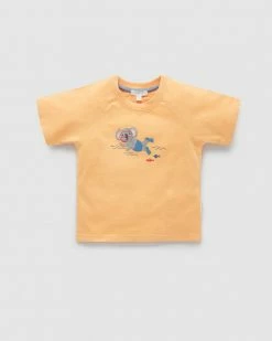 Best Pirce 🛒 Purebaby Snorkeling Relaxed T-Shirt - Babies-Kids Pineapple 😍 -Baby Online store http3A2F2Fstatic.theiconic.com .au2Fp2Fpurebaby 5395 5104731 2