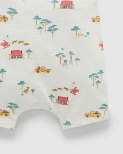 Discount 🌟 Purebaby 🎄 Christmas Singlet Growsuit - Babies Bush 🎄 Christmas Print ⌛ -Baby Online store http3A2F2Fstatic.theiconic.com .au2Fp2Fpurebaby 5460 3000741 5