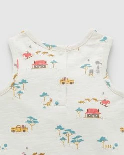 Discount 🌟 Purebaby 🎄 Christmas Singlet Growsuit - Babies Bush 🎄 Christmas Print ⌛ -Baby Online store http3A2F2Fstatic.theiconic.com .au2Fp2Fpurebaby 5471 3000741 6