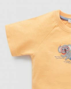 Best Pirce 🛒 Purebaby Snorkeling Relaxed T-Shirt - Babies-Kids Pineapple 😍 -Baby Online store http3A2F2Fstatic.theiconic.com .au2Fp2Fpurebaby 5490 5104731 4