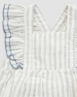 Discount 👍 Purebaby Ruffle 👗 Dress Bodysuit - Babies Fine Stripe ❤️ -Baby Online store http3A2F2Fstatic.theiconic.com .au2Fp2Fpurebaby 5661 7786331 3