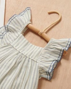 Discount 👍 Purebaby Ruffle 👗 Dress Bodysuit - Babies Fine Stripe ❤️ -Baby Online store http3A2F2Fstatic.theiconic.com .au2Fp2Fpurebaby 5661 7786331 7