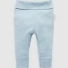 Best Sale ❤️ Purebaby Everday Leggings - Babies Soft Blue Melange 🔥