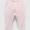Buy 🎁 Purebaby Velour Softy Pants - Babies Pale Pink Melange ⭐