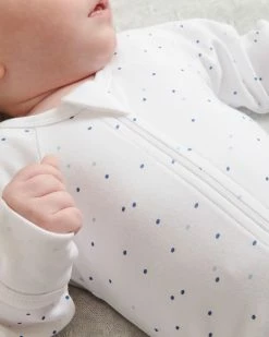 Hot Sale 👏 Purebaby 3-Piece Set - Babies Pale Blue Spot 👍 -Baby Online store http3A2F2Fstatic.theiconic.com .au2Fp2Fpurebaby 6613 7650501 4