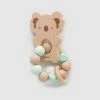 Brand new ❤️ Purebaby Koala Silicone Teether Ring Mint 👏