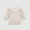 Promo 👏 Purebaby Pointelle Rib Layering Top - Babies-Kids Cloud 🤩