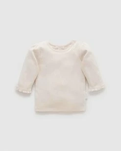Promo 👏 Purebaby Pointelle Rib Layering Top - Babies-Kids Cloud 🤩