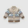 Deals 🛒 Purebaby Truck Cardigan - Babies-Kids Truck Fairisle 🌟