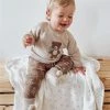Discount 😍 Purebaby Little Bear Jumper - Babies Biscuit Melange ⭐