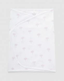 Outlet 💯 Purebaby Cocoon Wrap - Babies Pale Pink Tree 😍