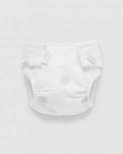 Deals 🔥 Purebaby Reusable Nappy Pants - Babies Pale Grey Tree 🎁