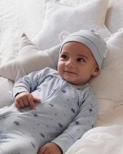 Promo 😍 Purebaby Zip Growsuit - Babies Pale Blue Leaf ❤️ -Baby Online store http3A2F2Fstatic.theiconic.com .au2Fp2Fpurebaby 7215 159038 4