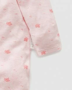 Best reviews of ⌛ Purebaby Zip Growsuit - Babies Pale Pink Leaf 💯 -Baby Online store http3A2F2Fstatic.theiconic.com .au2Fp2Fpurebaby 7253 359038 3