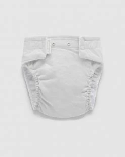 Cheap 😀 Purebaby Reusable Nappy Pants - Babies Pale Grey 🛒