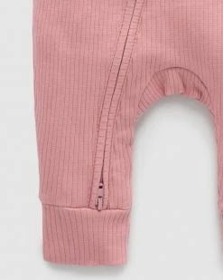 Best deal 😍 Purebaby Rib Zip Growsuit - Babies Crab Apple 🔔 -Baby Online store http3A2F2Fstatic.theiconic.com .au2Fp2Fpurebaby 7277 5894021 4