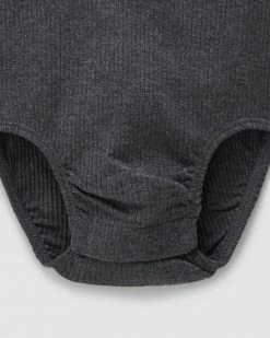 Hot Sale 😉 Purebaby Rib LS Henley Bodysuit - Babies Charcoal Melange 🧨 -Baby Online store http3A2F2Fstatic.theiconic.com .au2Fp2Fpurebaby 7290 4994021 4