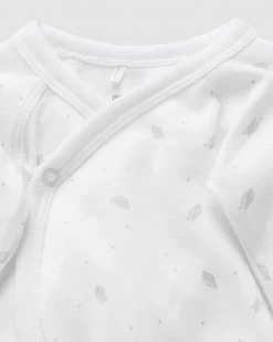 Best Sale 😉 Purebaby Premi Crossover LS Growsuit - Babies Pale Grey Leaf With Spot 😉 -Baby Online store http3A2F2Fstatic.theiconic.com .au2Fp2Fpurebaby 7320 869038 3