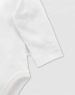 Wholesale ❤️ Purebaby 2-Pack Easy Neck LS Bodysuit - Babies White 💯 -Baby Online store http3A2F2Fstatic.theiconic.com .au2Fp2Fpurebaby 7330 8550501 3