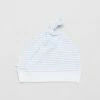 Promo 💯 Purebaby Knot Hat Pale Blue Melange Stripe 😍