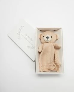 Promo 😉 Purebaby Knitted Bear Comforter Camel 🔥 -Baby Online store http3A2F2Fstatic.theiconic.com .au2Fp2Fpurebaby 8342 5710121 3