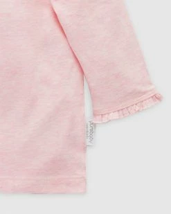 Deals 🎉 Purebaby Basic Tee - Babies-Kids Blossom Melange ❤️ -Baby Online store http3A2F2Fstatic.theiconic.com .au2Fp2Fpurebaby 9093 6145331 3