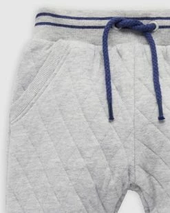 Cheap ⭐ Purebaby Quilted Track Pants - Babies-Kids Grey Melange 😀 -Baby Online store http3A2F2Fstatic.theiconic.com .au2Fp2Fpurebaby 9098 7245331 3
