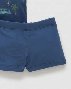 Discount 🎁 Purebaby Printed SS Rashie Set - Babies-Kids Coastal Cars Print ❤️ -Baby Online store http3A2F2Fstatic.theiconic.com .au2Fp2Fpurebaby 9951 9786331 3