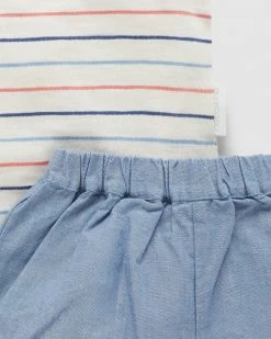 Best Pirce 🥰 Purebaby Henley Set - Babies Easy Stripe 🔔 -Baby Online store http3A2F2Fstatic.theiconic.com .au2Fp2Fpurebaby 9965 5886331 3