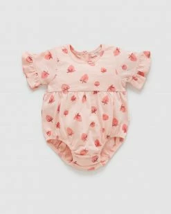 Buy 🌟 Purebaby Strawberry Bodysuit - Babies Strawberry Delight Print 😉