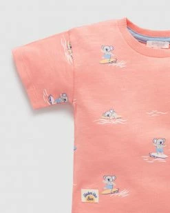 Brand new 😍 Purebaby Surf Comp Relaxed T-Shirt - Babies-Kids Paddling Out Print ⭐ -Baby Online store http3A2F2Fstatic.theiconic.com .au2Fp2Fpurebaby 9966 9886331 3