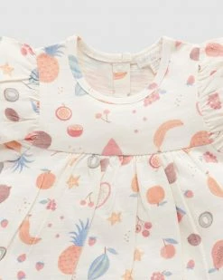Buy 🌟 Purebaby Fruitti Bodysuit 👗 Dress - Babies Tropical Fruits Print ⌛ -Baby Online store http3A2F2Fstatic.theiconic.com .au2Fp2Fpurebaby 9968 7686331 3