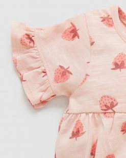 Buy 🌟 Purebaby Strawberry Bodysuit - Babies Strawberry Delight Print 😉 -Baby Online store http3A2F2Fstatic.theiconic.com .au2Fp2Fpurebaby 9978 8993731 3