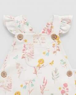 Budget 🤩 Purebaby Garden Shortie Overalls - Babies-Kids Herb Print ✔️ -Baby Online store http3A2F2Fstatic.theiconic.com .au2Fp2Fpurebaby 9987 2993731 3