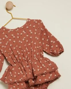 New ✨ Quincy Mae Rosie Romper - Babies-Kids Clay ✔️ -Baby Online store http3A2F2Fstatic.theiconic.com .au2Fp2Fquincy mae 0010 4103041 3