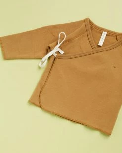 Best Pirce 🎉 Quincy Mae Wrap Top & Pants Set - Babies Walnut ⭐ -Baby Online store http3A2F2Fstatic.theiconic.com .au2Fp2Fquincy mae 0037 7592041 4