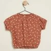 Brand new 👍 Quincy Mae Cinch Short Sleeve Tee - Babies-Kids Clay ⭐