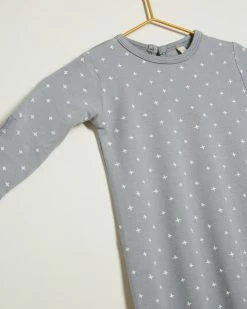 Hot Sale ⌛ Quincy Mae Bamboo Gown - Babies Dusty Blue & Criss Cross 😍 -Baby Online store http3A2F2Fstatic.theiconic.com .au2Fp2Fquincy mae 0981 3013041 3