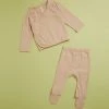Best deal 🔥 Quincy Mae Pointelle Wrap Top & Pant Set - Babies Petal 🤩