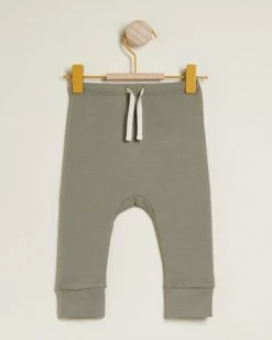 Wholesale 🔥 Quincy Mae Drawstring Pants - Babies-Kids Basil 🥰